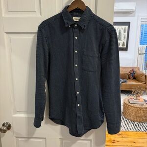 Jack Shirt in Roped Indigo, size 40